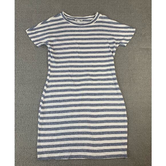 superdown Dresses & Skirts - Superdown T-shirt Dress Striped Blue White Size Small